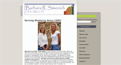 Desktop Screenshot of cpamonterey.com